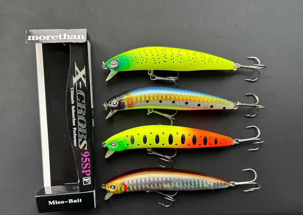 Воблер Miso-Bait Morethan X-Crobs 95SP 12 г (набір 4 шт)