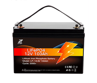 Акумулятор для ДБЖ літій-залізо-фосфатний LiFePO4 12.8v 100Ah LFB-12100