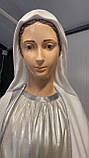 Скульптура Матері Божої 120 см полістоун, фото 6