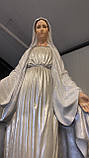 Скульптура Матері Божої 120 см полістоун, фото 8