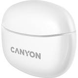 Promo Ціна! Навушники Canyon TWS-5 White (CNS-TWS5W) - тільки на ZaGrosh.com.ua, фото 4