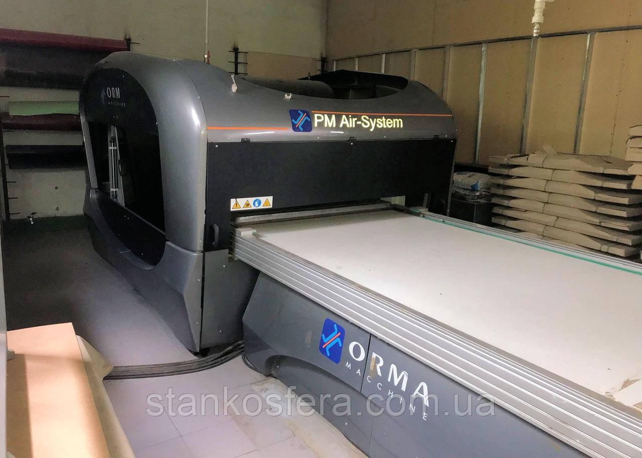 Мембранно-вакуумний прес Orma PM Air System 25-14 б/в 2006р. з мембраною та верхнім тиском стиснутим повітрям