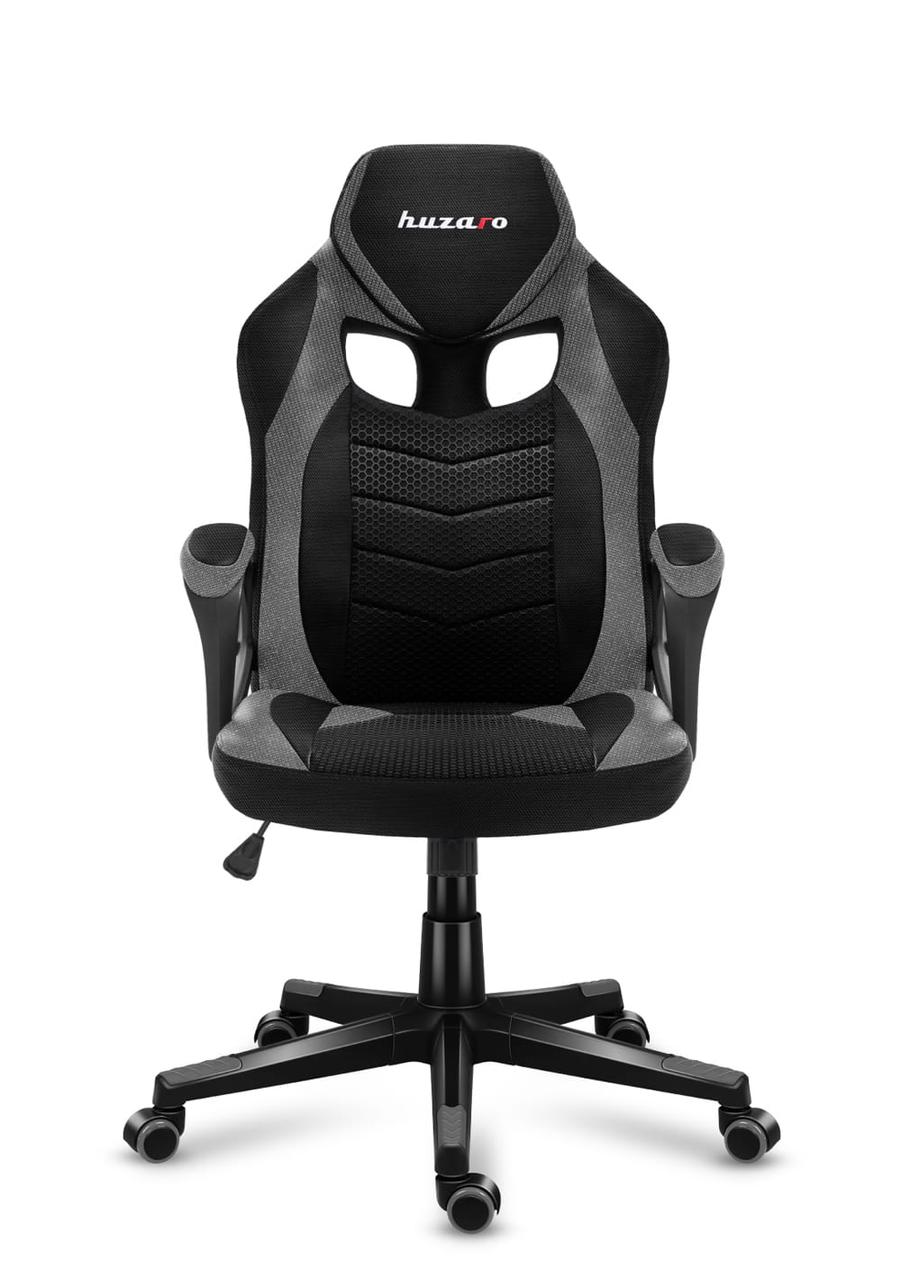 Комп'ютерне крісло для геймера Huzaro Force 2.5 Mesh Black/Grey
