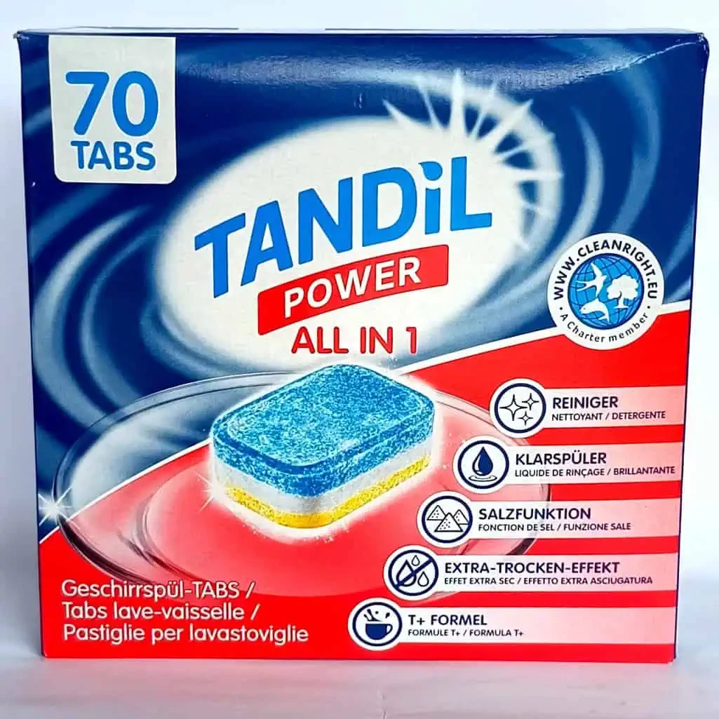 Tandil Power All in 1 таблетки для посудомийних машин 70 шт, фото 1