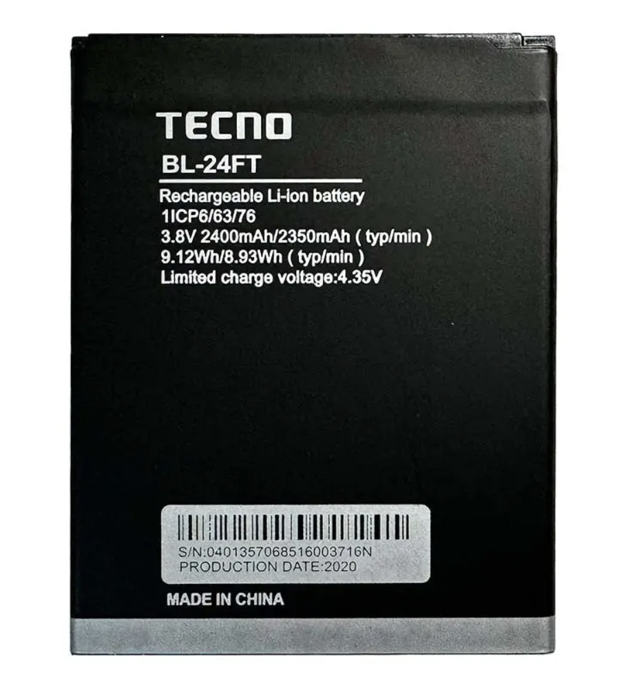 АКБ Tecno BL-24FT для Tecno POP 2F (B1F) LTE
