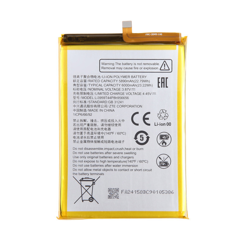 АКБ ZTE Li3959T44P8h956656 ZTE 30 Pro / ZTE S30 SE 8030N
