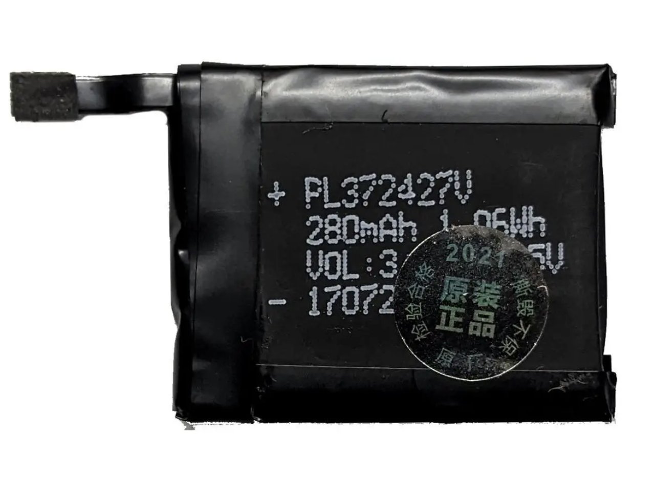 АКБ PL372427V для Xiaomi Huami Amazfit Watch A1602
