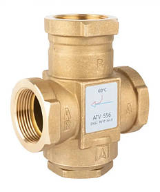 1655610 Термічний клапан AFRISO ATV 556, DN32, Rp 1¼" Kvs 9, 60 °C