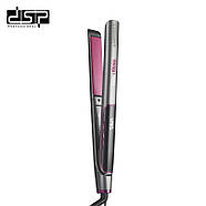 Прасочка для волосся плойка з терморегулятором і дисплеєм DSP 10790 Праска для волосся з керамічними пластинами, фото 6