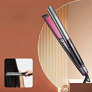 Прасочка для волосся плойка з терморегулятором і дисплеєм DSP 10790 Праска для волосся з керамічними пластинами, фото 3