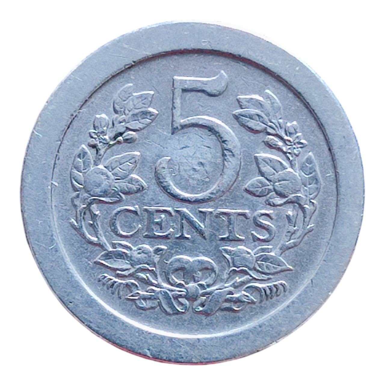 Нідерланди 5 центів, 1908