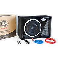 10" Активний корпусний сабвуфер BOSCHMANN BM Audio BM-H10 потужний автомобільний саб + дроти, фото 3