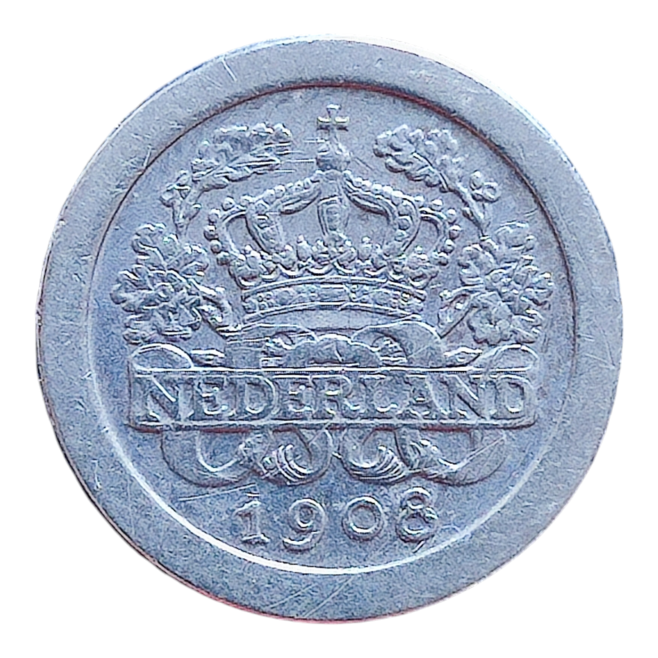 Нідерланди 5 центів, 1908, фото 1