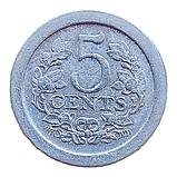Нідерланди 5 центів, 1908, фото 2