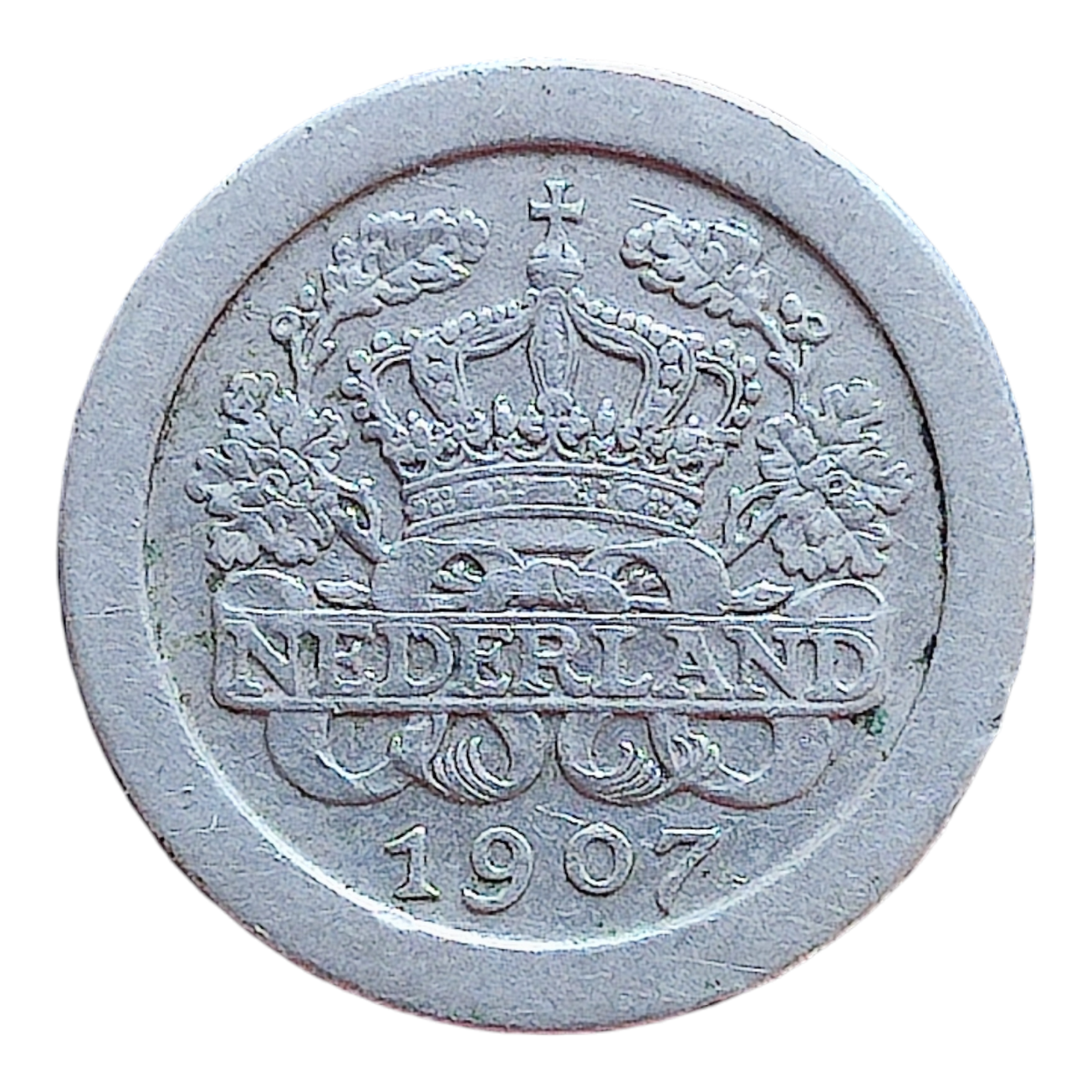 Нідерланди 5 центів, 1907