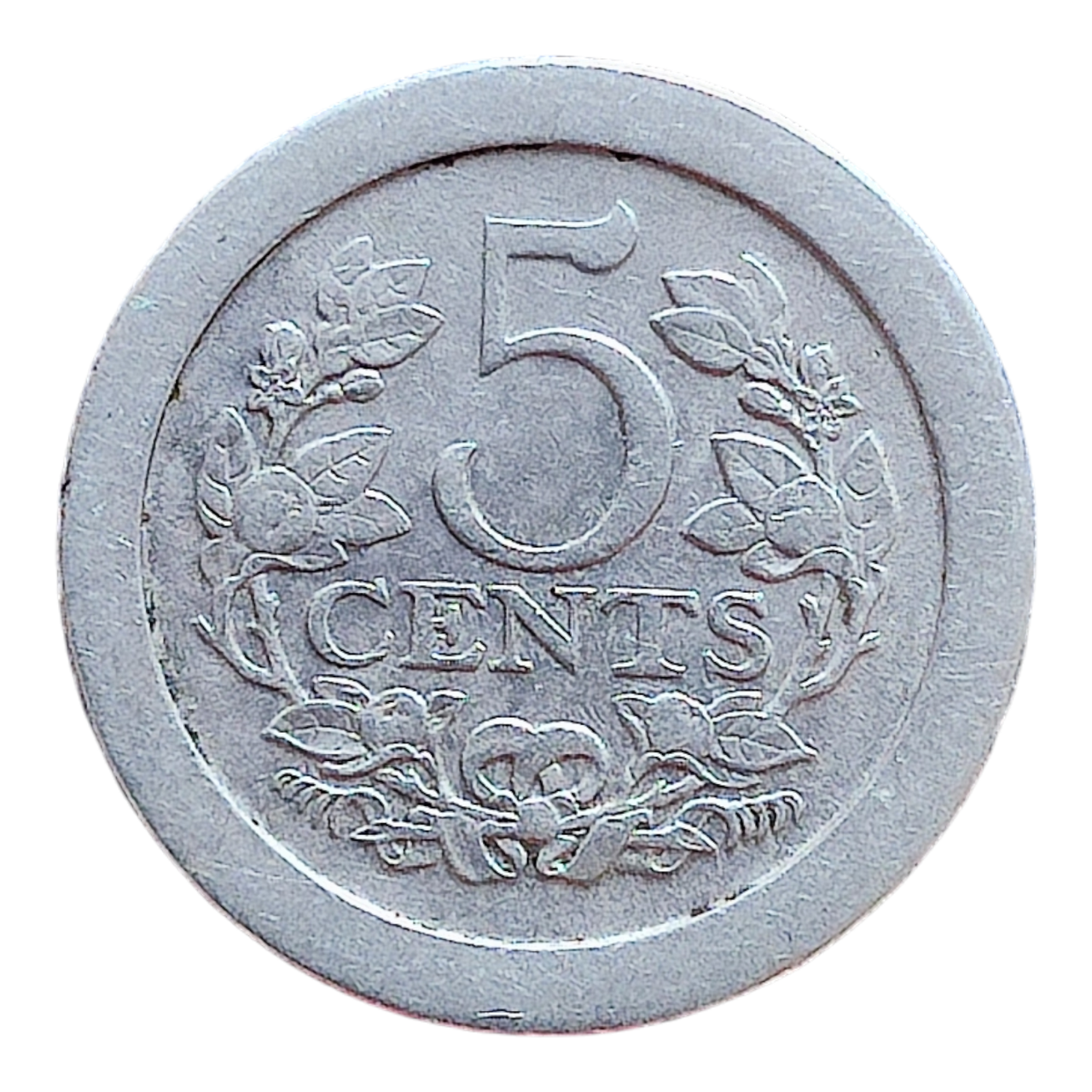 Нідерланди 5 центів, 1907
