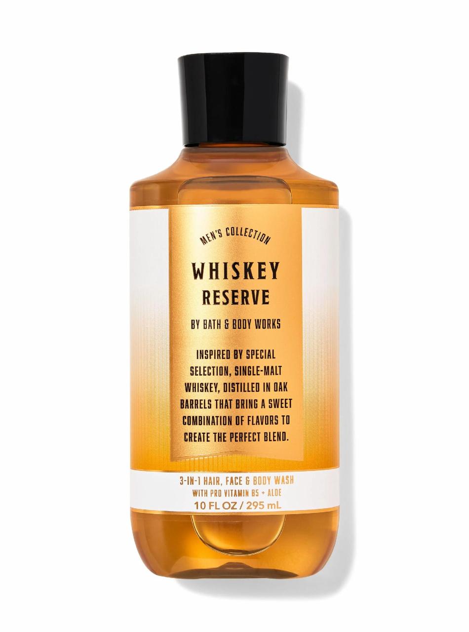 Чоловічий гель для душу три в одному Bath and Body Works Whiskey Reserve 3-in-1 Hair, Face & Body Wash 295 мл