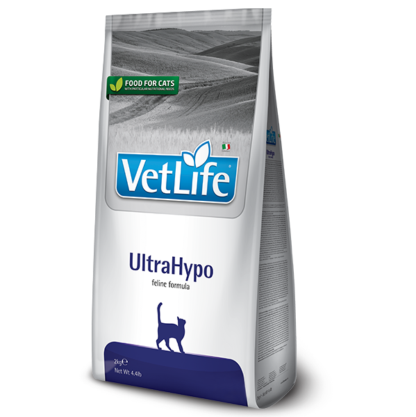 Сухий корм Farmina Vet Life UltraHypo для котів, при харчовій алергії, 2 кг (*), фото 1