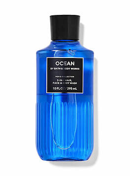 Гель для душу три в одному з чоловічої колекції Bath and Body Works Ocean 3-in-1 Hair, Face & Body Wash 295 мл
