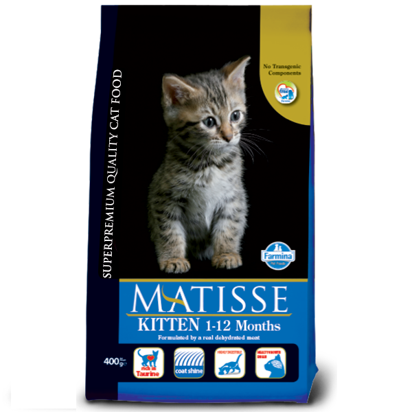 Сухий корм Farmina Matisse Kitten для кошенят, вагітних та годуючих кішок, з куркою, 400 г (*)