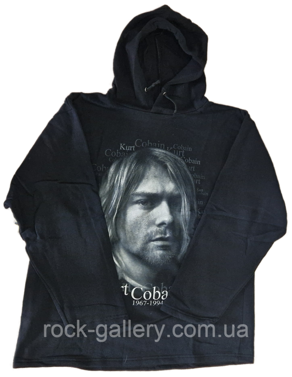Толстовка/худi з капюшоном "Kurt Cobain" L