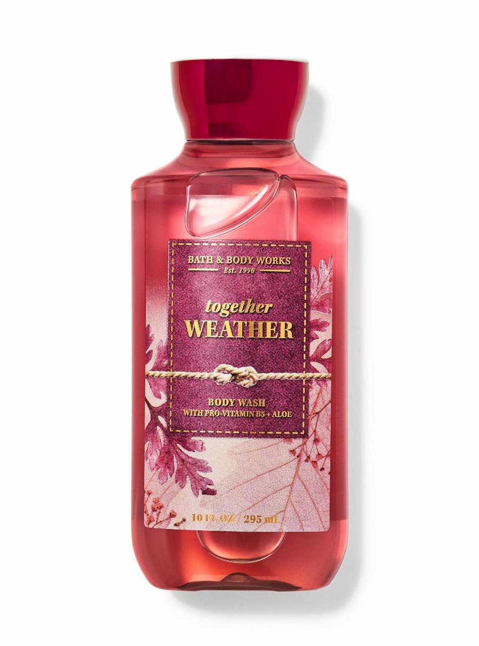 Гель для душу з жіночої колекції Bath and Body Works Together Weather 295 мл