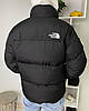 Модна чоловіча зимова куртка пуховик The North Face TNF 700 Норт Фейс ТНФ чорна зима, фото 6
