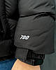 Модна чоловіча зимова куртка пуховик The North Face TNF 700 Норт Фейс ТНФ чорна зима, фото 7