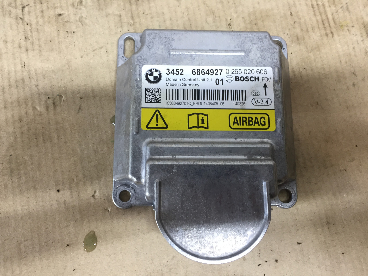 Блок керування AIR BAG BMW F01 7 series 34526864927, фото 1