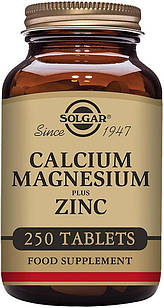 Solgar Calcium Magnesium Zinc 250 таблеток