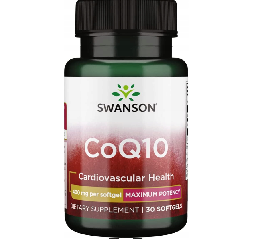 Swanson COENZYME Q10 400 мг 30 капсул CoQ10