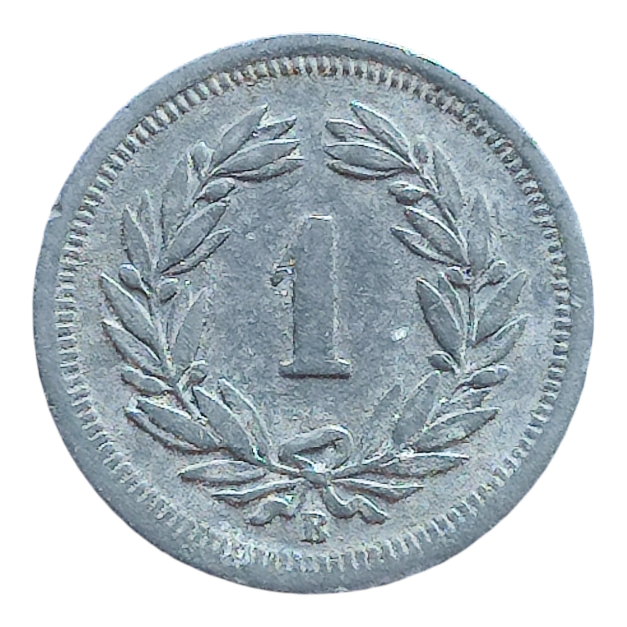Швейцарія 1 раппен, 1943