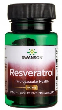 Swanson Resveratrol 100mg антиоксидант 30
