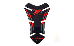 Наклейка на бак NB-33 Lifan Red