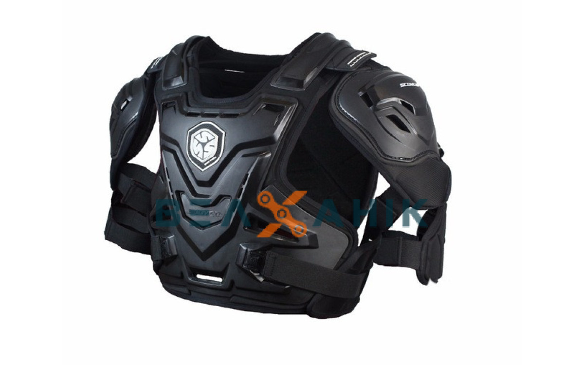 Мотопанцир кросовий Scoyco AM07 Black Enduro [XL]