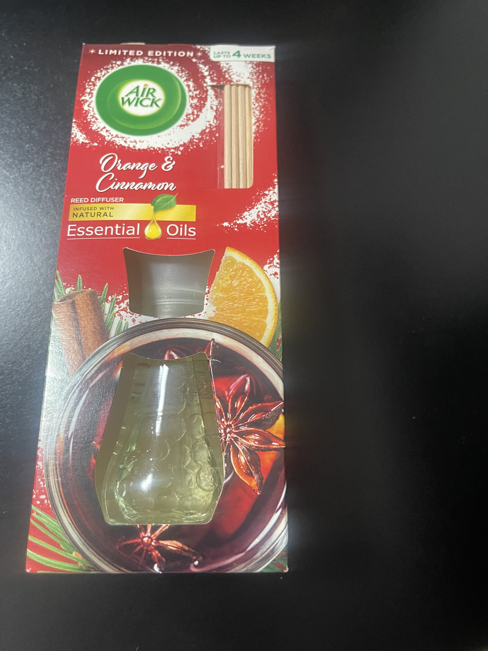 Освіжувач повітря Air Wick Orange-Cinnamon Essential Oils, фото 1