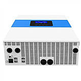 6,5 кВА+3.6 кВт, Комплект акумулятора LiFePO4 48V/75Ah + гібридний інвертор Daxtromn аварійне живлення для дому, фото 3