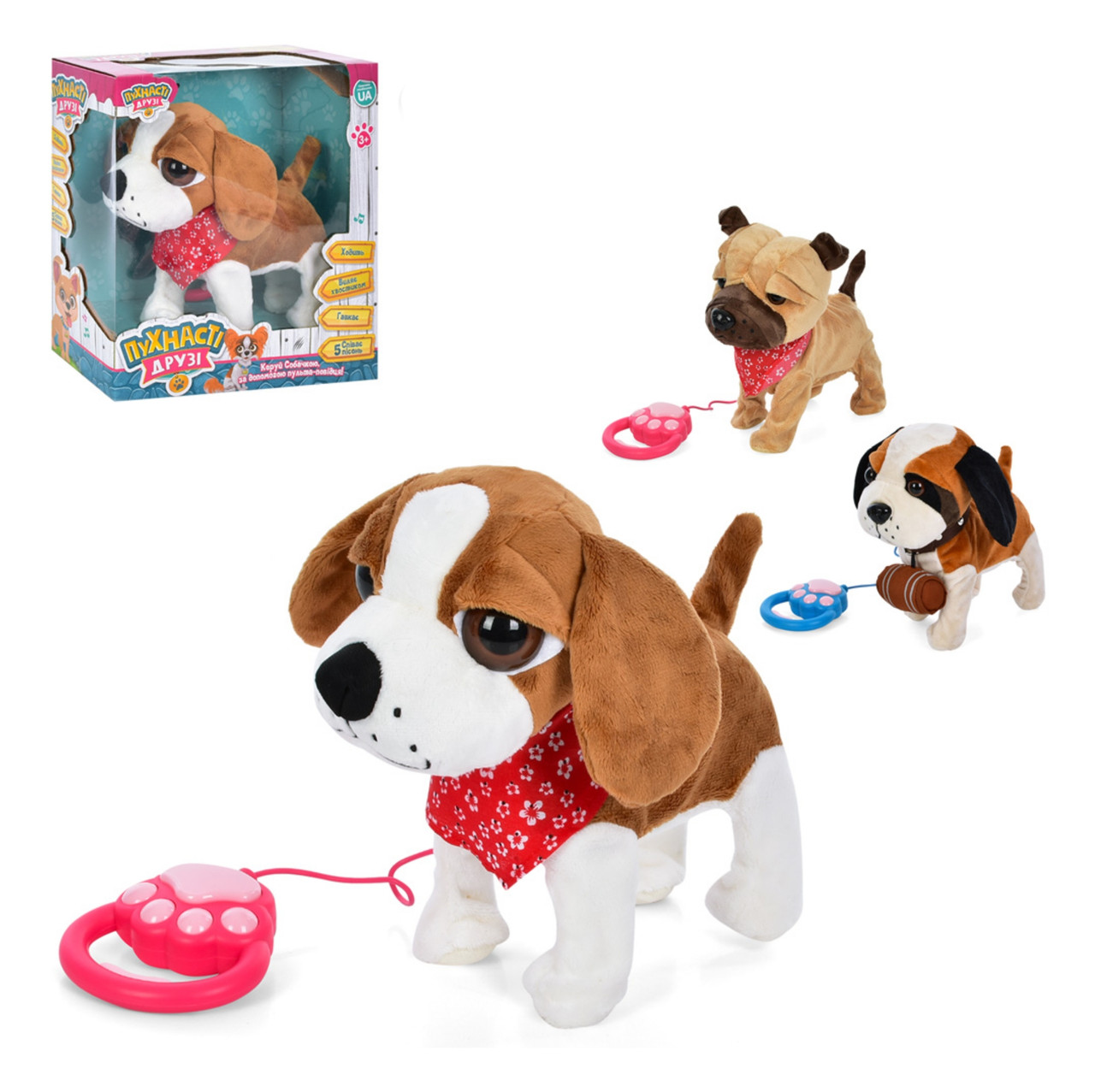 Іграшка інтерактивна LimoToy Собака M 4879 I UA, фото 1