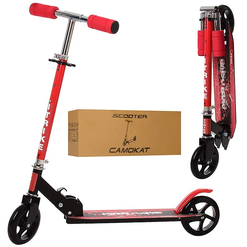 Самокат складаний I-TRIKE червоний SR2-005-RB