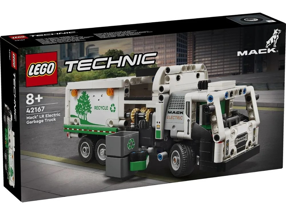Конструктор LEGO Technic Сміттєвоз Mack® LR Electric 42167, фото 1