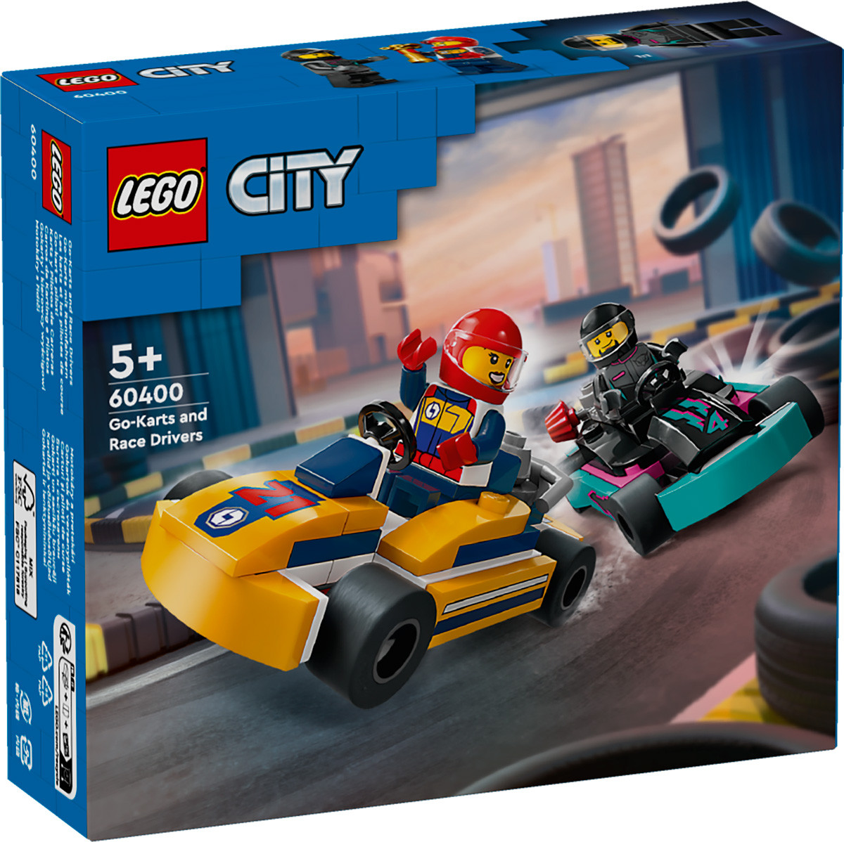Конструктор LEGO City Картинг і гонщики 60400