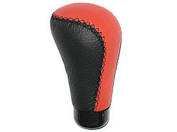 Популярний! Ручка КПП 25338 чорн.-червоний. шкіра - Краща якість тільки на Nukleon.com.ua