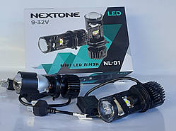 Лампи лінзи H4 NL-01 Nextone Cyclone Led H4-H/L / 12v 24v / 8600 Lm / 35w / 6000 K (NL-01 H4-Mini Lens)