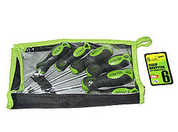 Популярний! Набір викруток 6 предметів (сумка) Alloid (НВ-6С) (наб.) - Краща якість тільки на Nukleon.com.ua