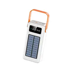 Зовнішній акумулятор повербанк Solar Power Bank 120000 mAh з сонячною батареєю YM-639 Jw