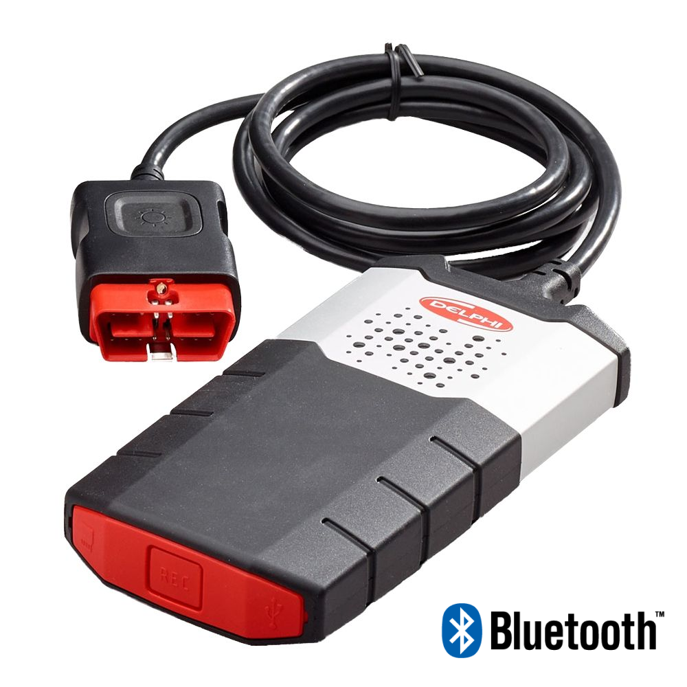 Універсальний сканер Delphi DS150E V3 c Bluetooth сканер Делфи дс150 реле NEC 5V на зеленій платі