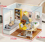 Румбокс Сонячна Студія Roombox Sunshine Study DIY Cute Room Інтер'єрний конструктор QT-007, фото 9