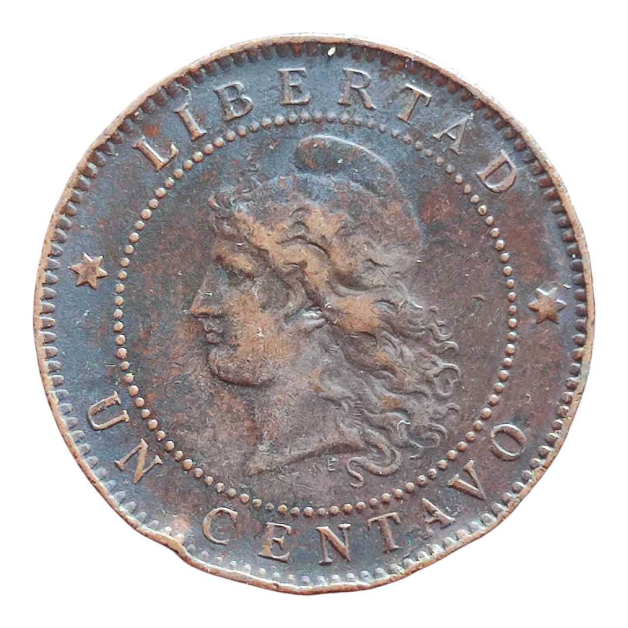 Аргентина 1 сентаво, 1888, фото 1