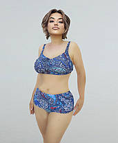 Купальник 2025 для полных Fuba Даша 0619 -15 (идет на наши 52 54 56 58 60 УКР р-ры), фото 2