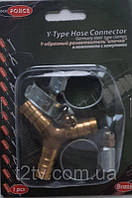 Популярний! З&apos;єднання Y-подібне для шлангів 10мм +хомути - Краща якість тільки на Nukleon.com.ua